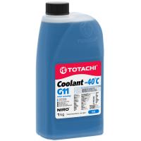 Охлаждающая жидкость TOTACHI NIRO COOLANT Blue -40C G11 1кг 46301