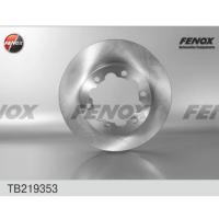 Диск тормозной задний FENOX TB219353