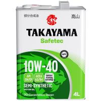 Масло моторное Takayama 10W-40 Safetec ACEA A3/B4 API SN/CF 4л металл 6056037
