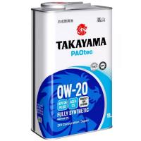 Масло моторное Takayama 0W-20 PAOtec SN PLUS, C5 1л 6056033