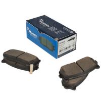 Колодки дисковые задние MANDO MPK08