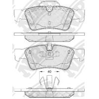 Тормозные колодки задние дисковые NIBK PN0507