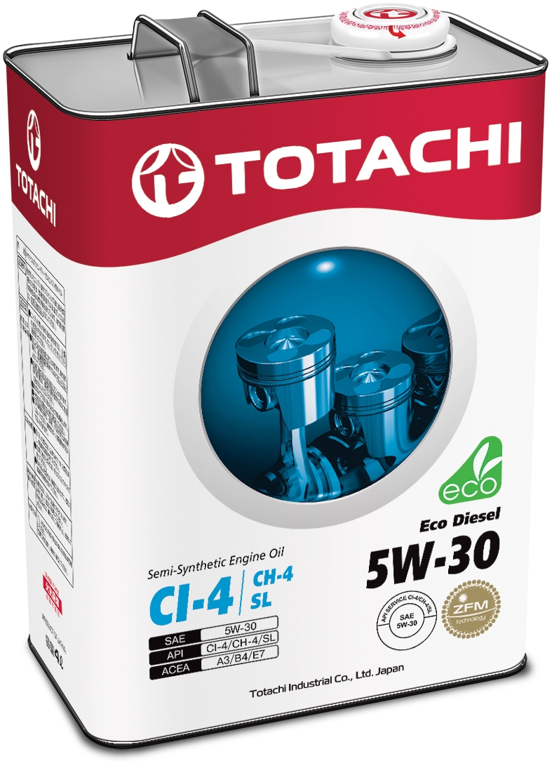 Моторное масло TOTACHI Eco Diesel 5W-30 6л цена 0 руб. Купить TOTACHI Eco  Diesel 5W-30 6л в интернет-магазине Созвездие колеса Челябинск