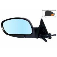 Зеркало боковое Политех ВАЗ 2110-12 левое, правое антиблик голубое с обогревом, повторителем